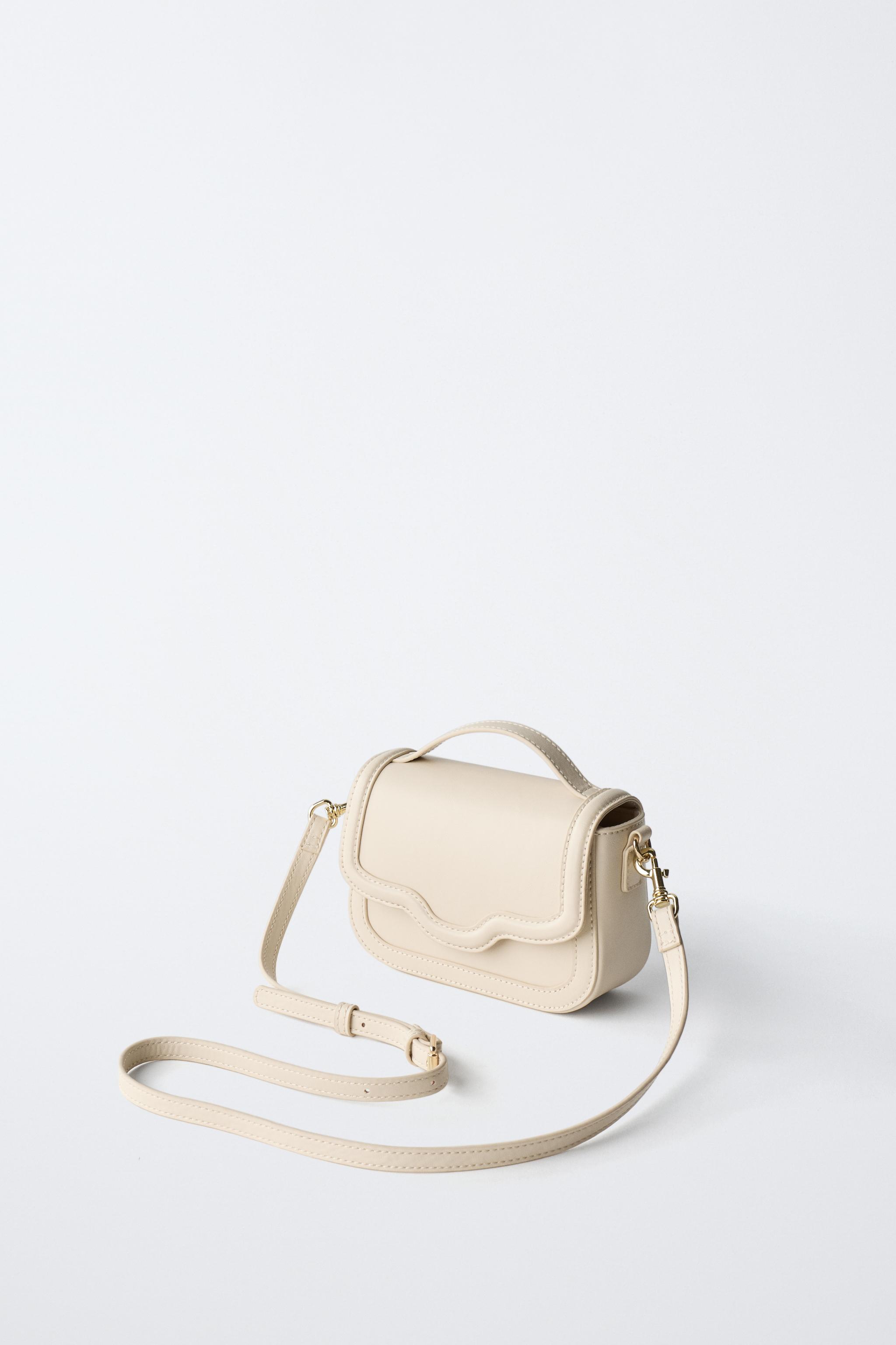 NEUTRAL CROSSBODY BAG - Ecru White | ZARA South Africa