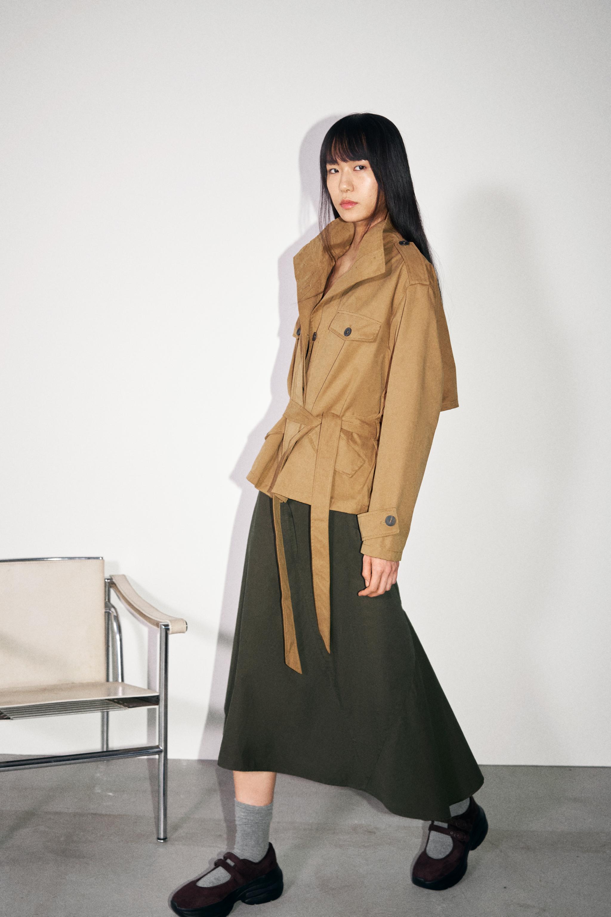 ZARA リミテッド　23aw トレンチコート ZARA リミテッド 23aw トレンチコート トレンチコート