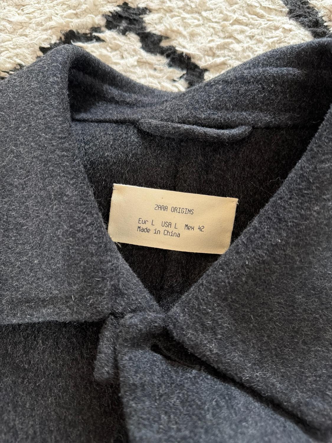 100% WOOL DOUBLE-FACED JACKET - Image 4