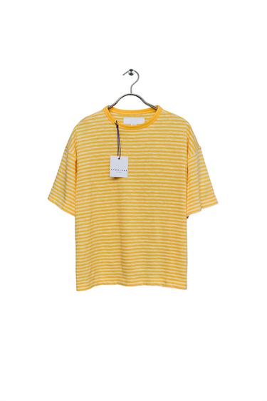 STORIESZ - CAMISETA RAYAS - Amarillo de Zara