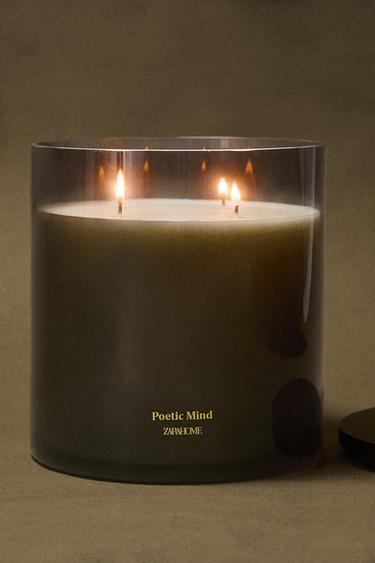 (2 KG) POETIC MIND SCENTED CANDLE - Dusty pink by Zara - Image 1