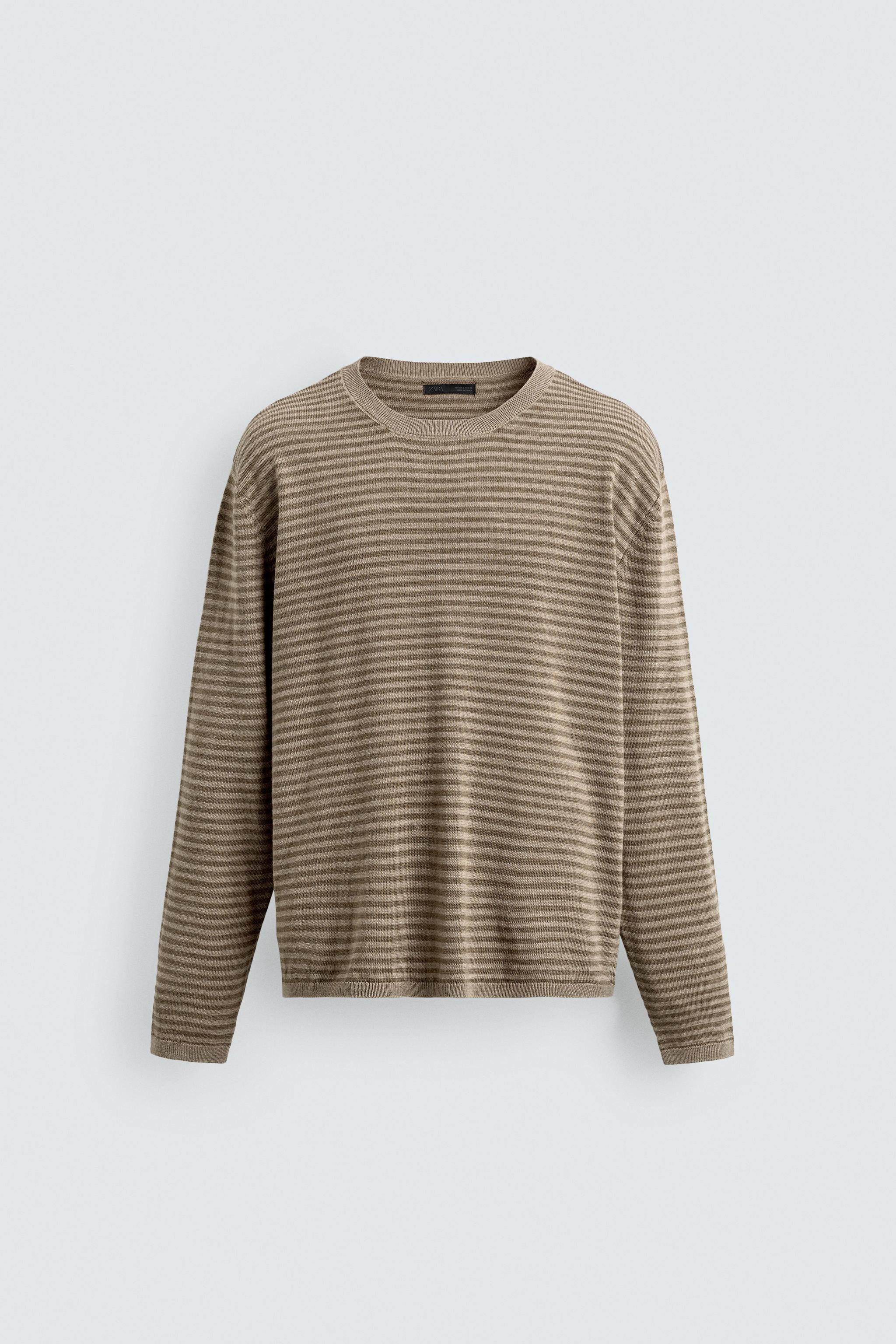 PULL EN JACQUARD À RAYURES