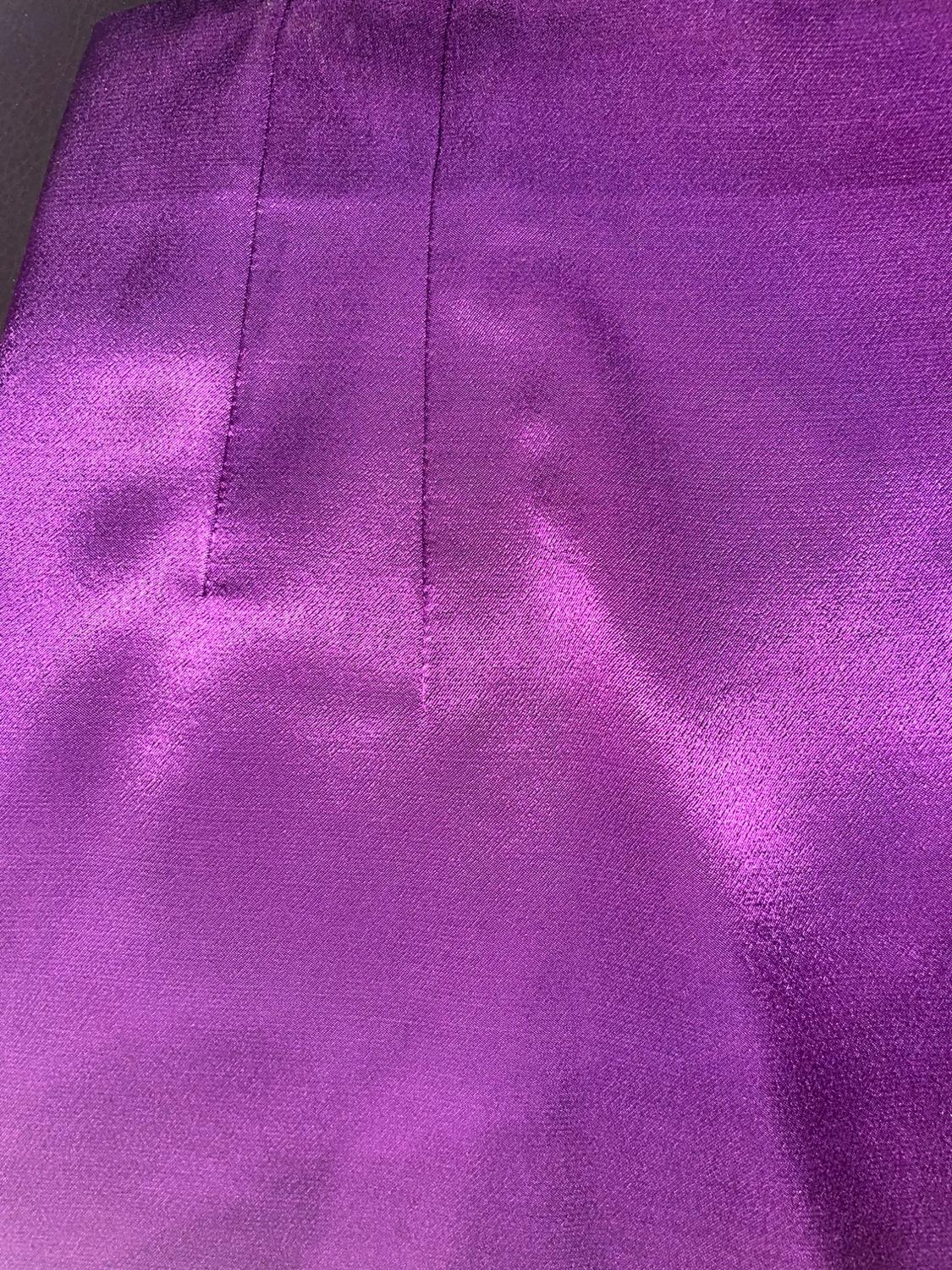SATIN-FINISH MINI SKIRT - Image 3