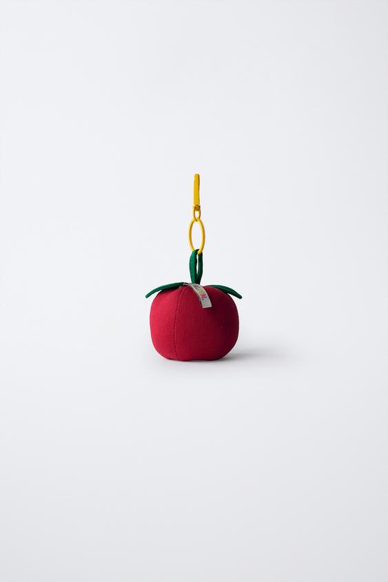 PORTE-CLÉS CHARM POMME FRUIT OF THE LOOM™ - Rouge de Zara - Image 0