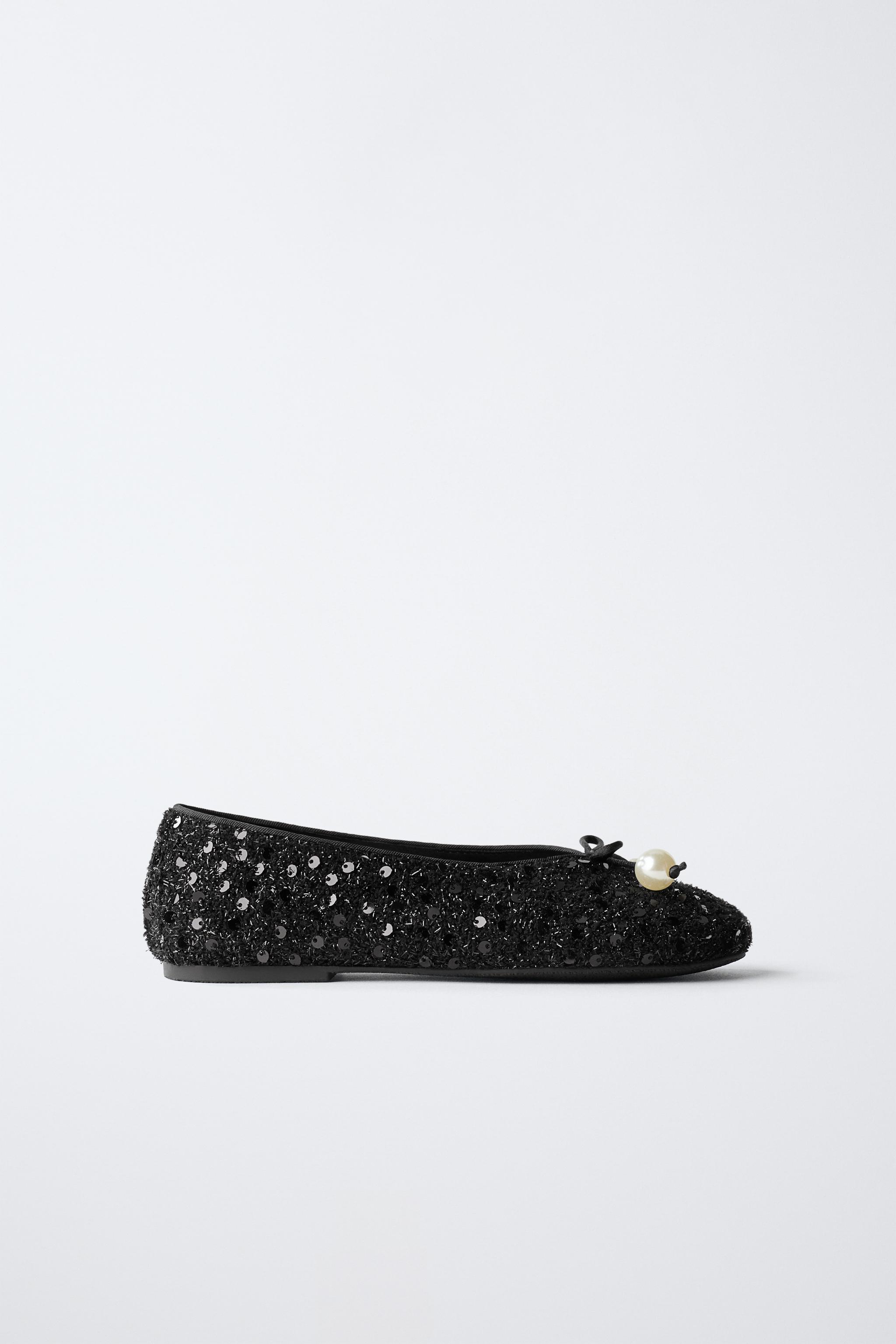 PEARL BALLET FLATS