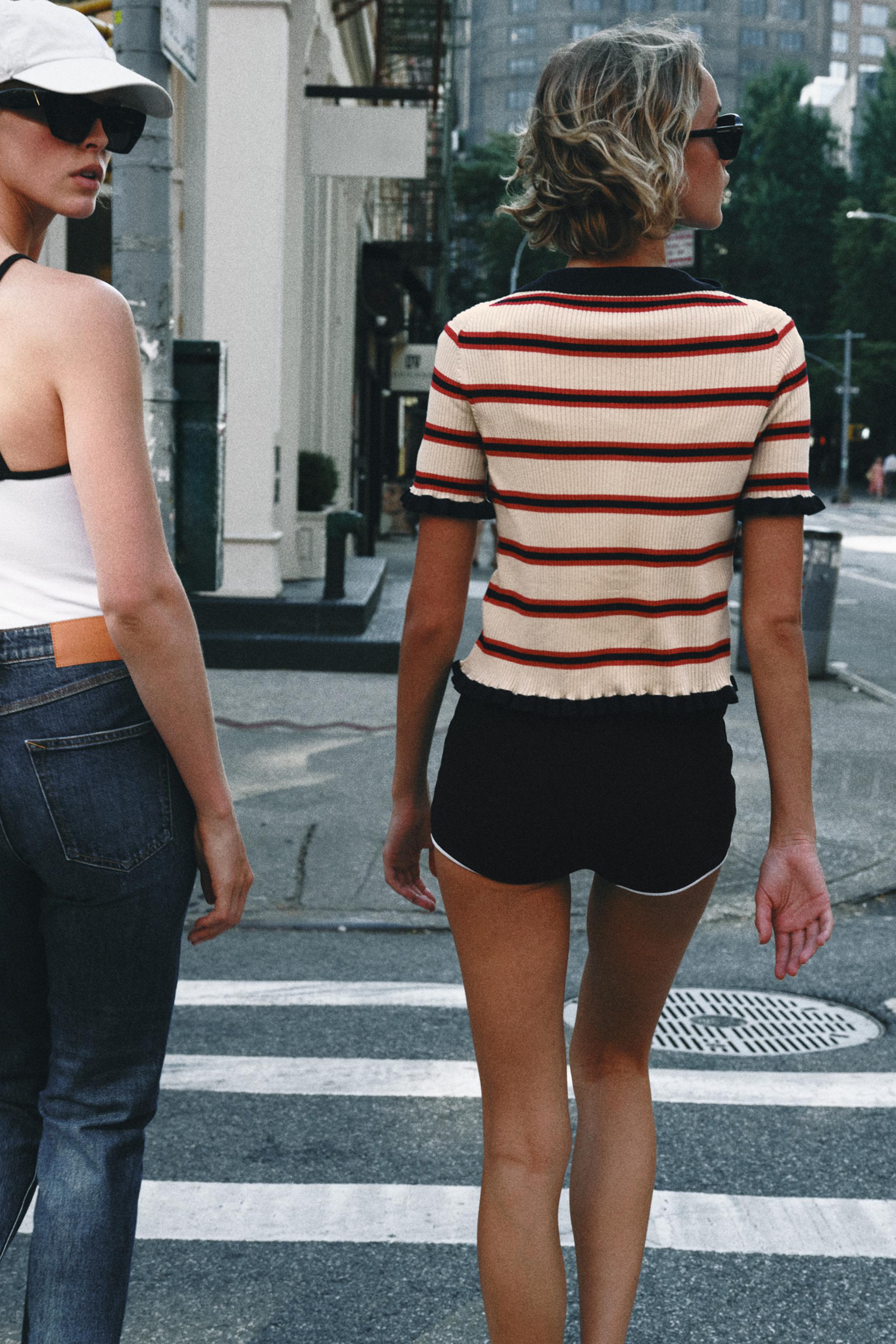 STRIPED CARDIGAN