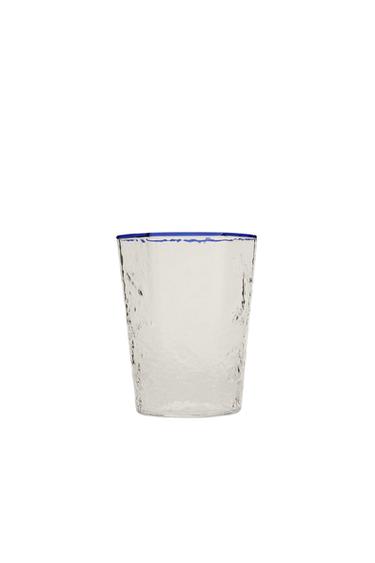 HEXAGONAL BOROSILICATE GLASS - Blue by Zara