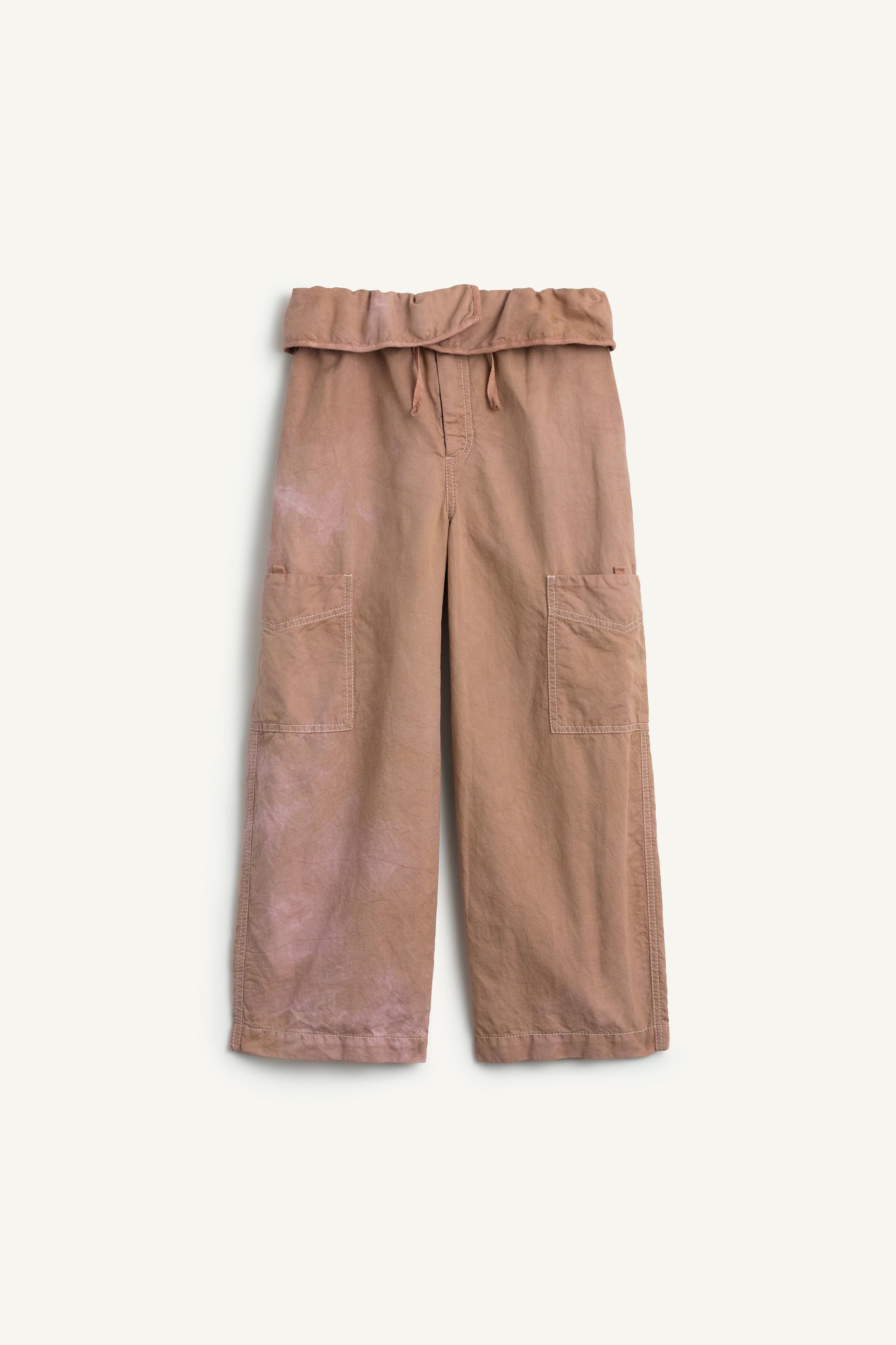 TIE DYE TROUSERS — Russet (alternate view)