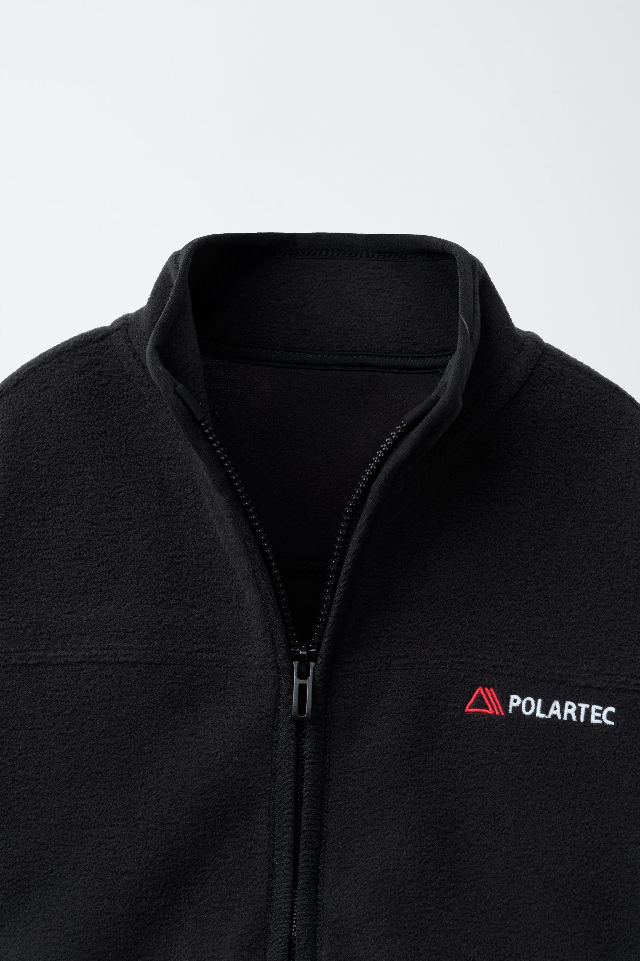 POLARTEC ® FLEECE JACKET - Black | ZARA Canada