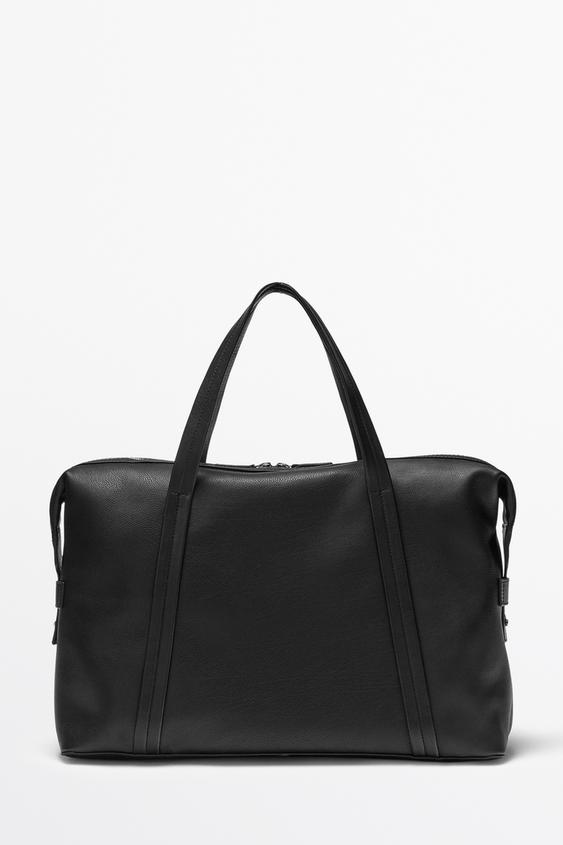 Zara Nappa leather carry-on bag - Black - Image 0