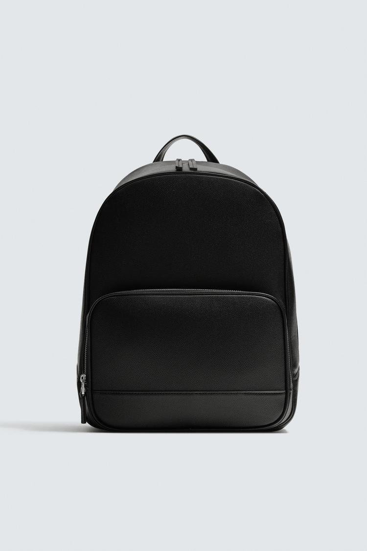 ZARA TEXTURED BACKPACK
