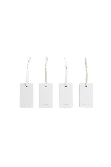 ABSOLUTE LINEN SCENTED WARDROBE BAR PACK (PACK OF 4) - Mustard by Zara