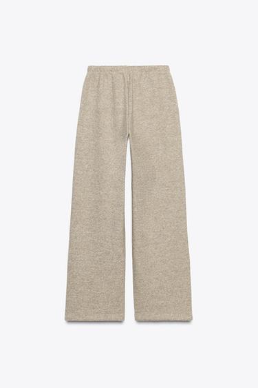PANTALON RUSTIQUE - Marron clair de Zara - Image 7