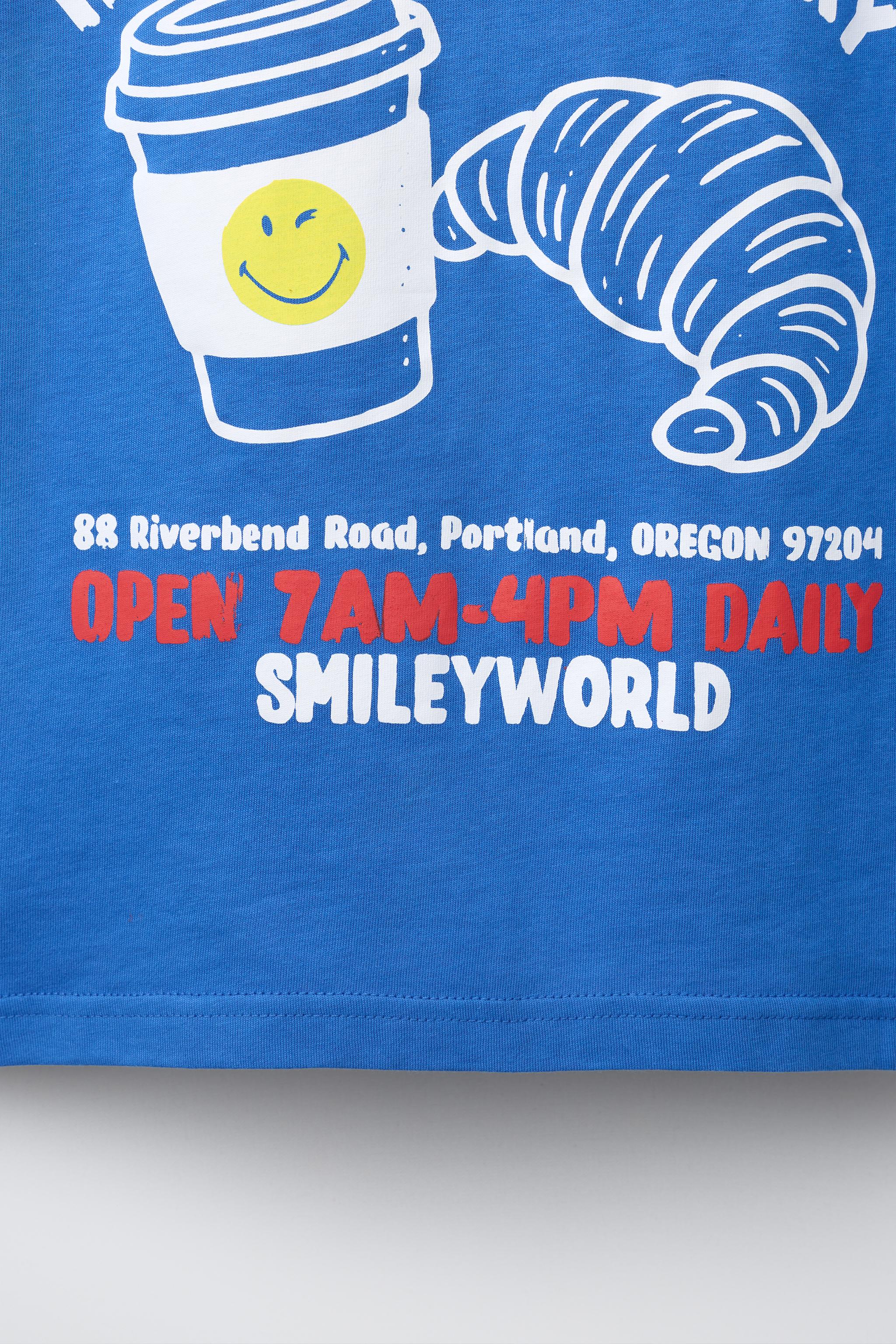 Детские футболки Zara SMILEYWORLD® T-SHIRT — фото 5