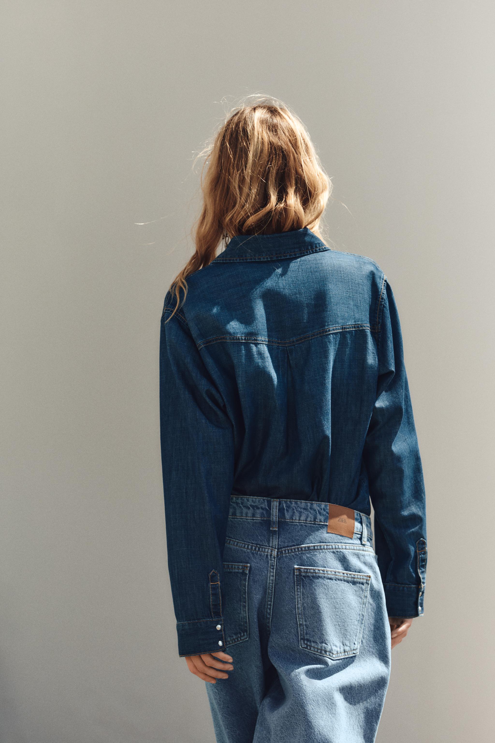 Z1975 デニム シャツ - ブルー | ZARA Japan / 日本