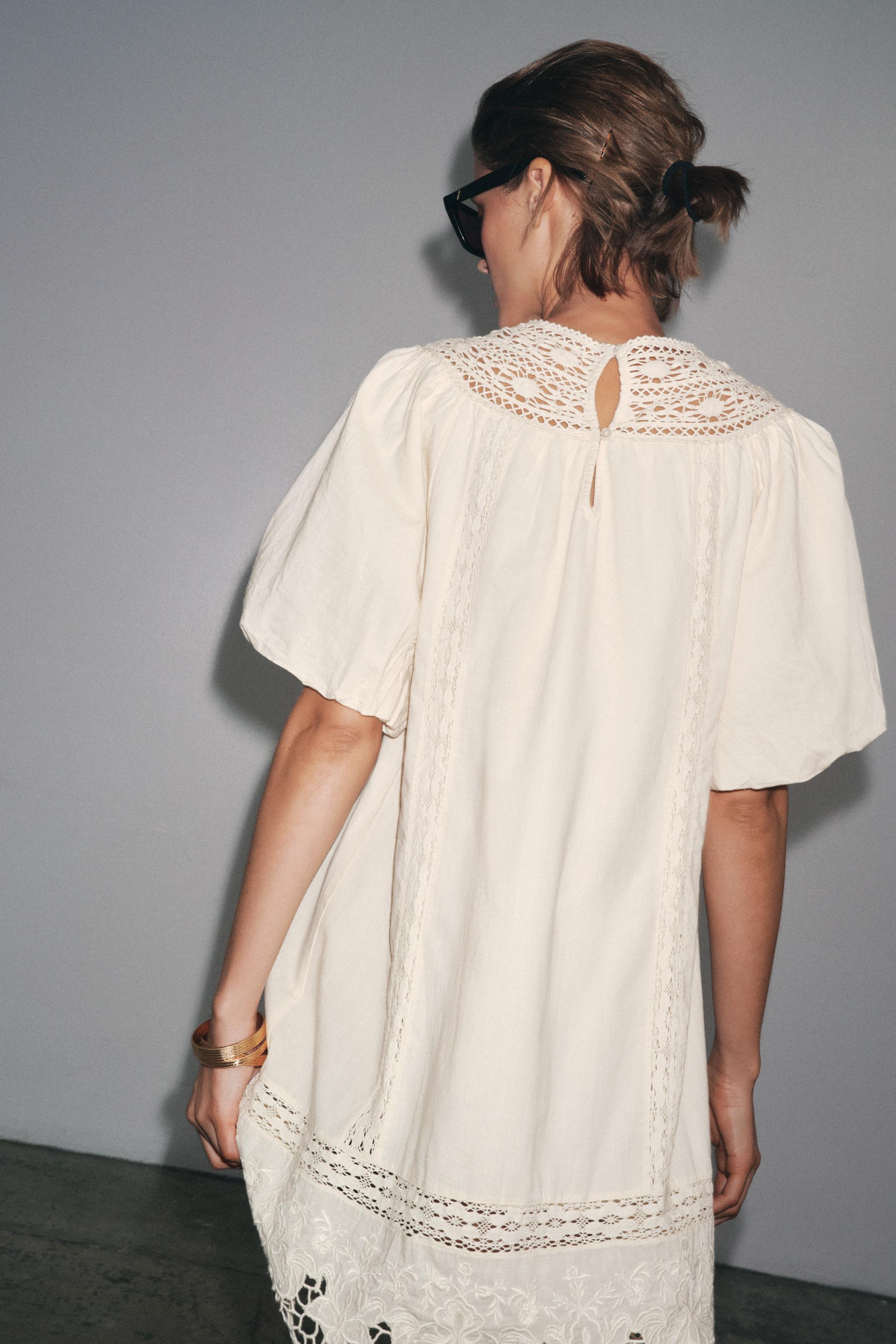 ROBE COURTE BRODÉE ZW COLLECTION
