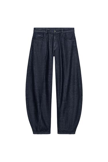 ZW COLLECTION MID-RISE BALLOON JEANS