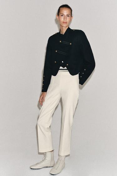 PANTALON COURT ZW COLLECTION - Écru de Zara - Image 2