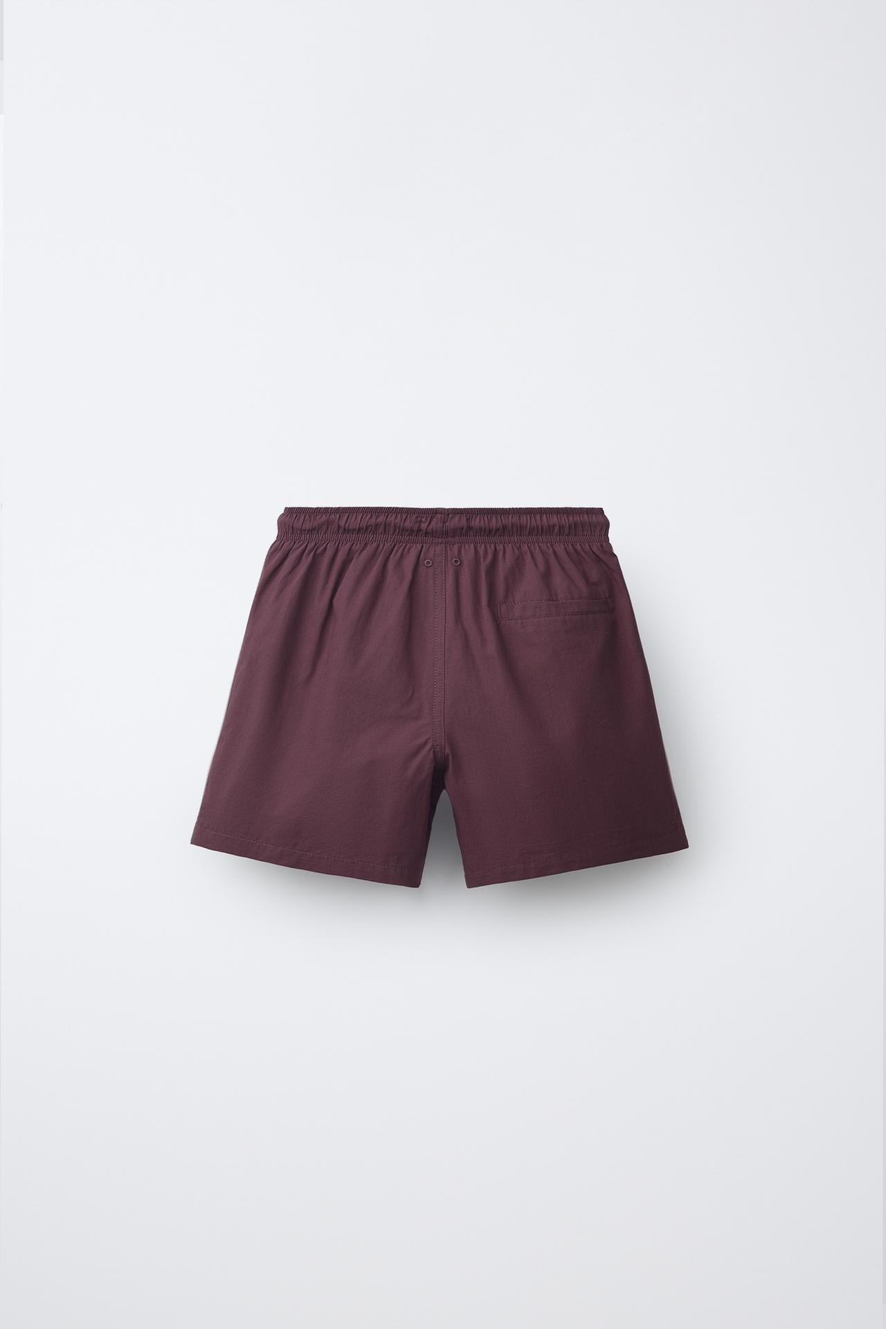 2-6 YEARS/ PUKAS SURF SWIM SHORTS — Eggplant