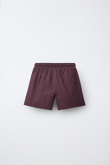 2-6 YEARS / PUKAS SURF SWIM SHORTS - Aubergine by Zara - Image 1