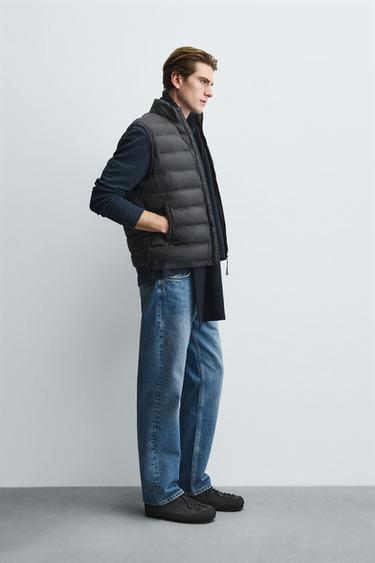 GILET MATELASSÉ LÉGER DÉPERLANT - Noir de Zara - Image 3