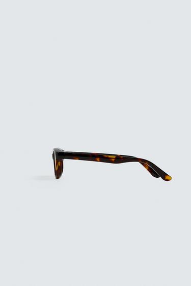 AARON LEVINE X ZARA OVAL SUNGLASSES - Brown by Zara - Image 4