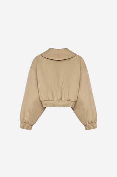 VESTE COURTE - THE ITEM ZARA WOMAN - Beige de Zara - Image 7