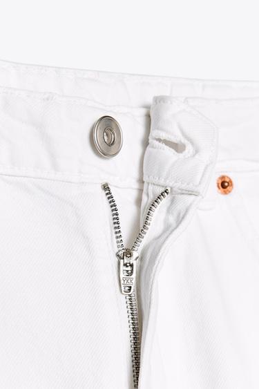 JEAN TRF BAGGY BALLOON TAILLE NORMALE - Blanc de Zara - Image 8