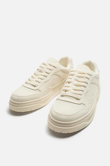 RETRO TRAINERS - Bone White by Zara - Image 1