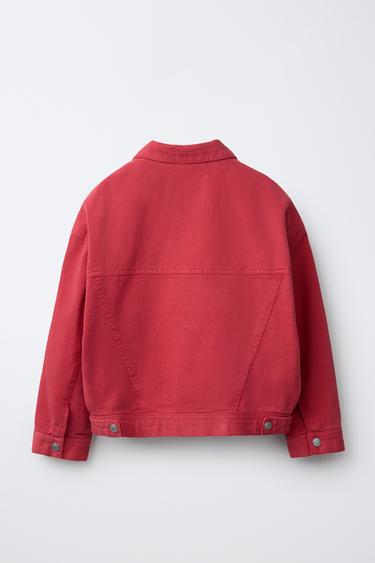 EINFACH-SARGA-JACKE - Rot von Zara