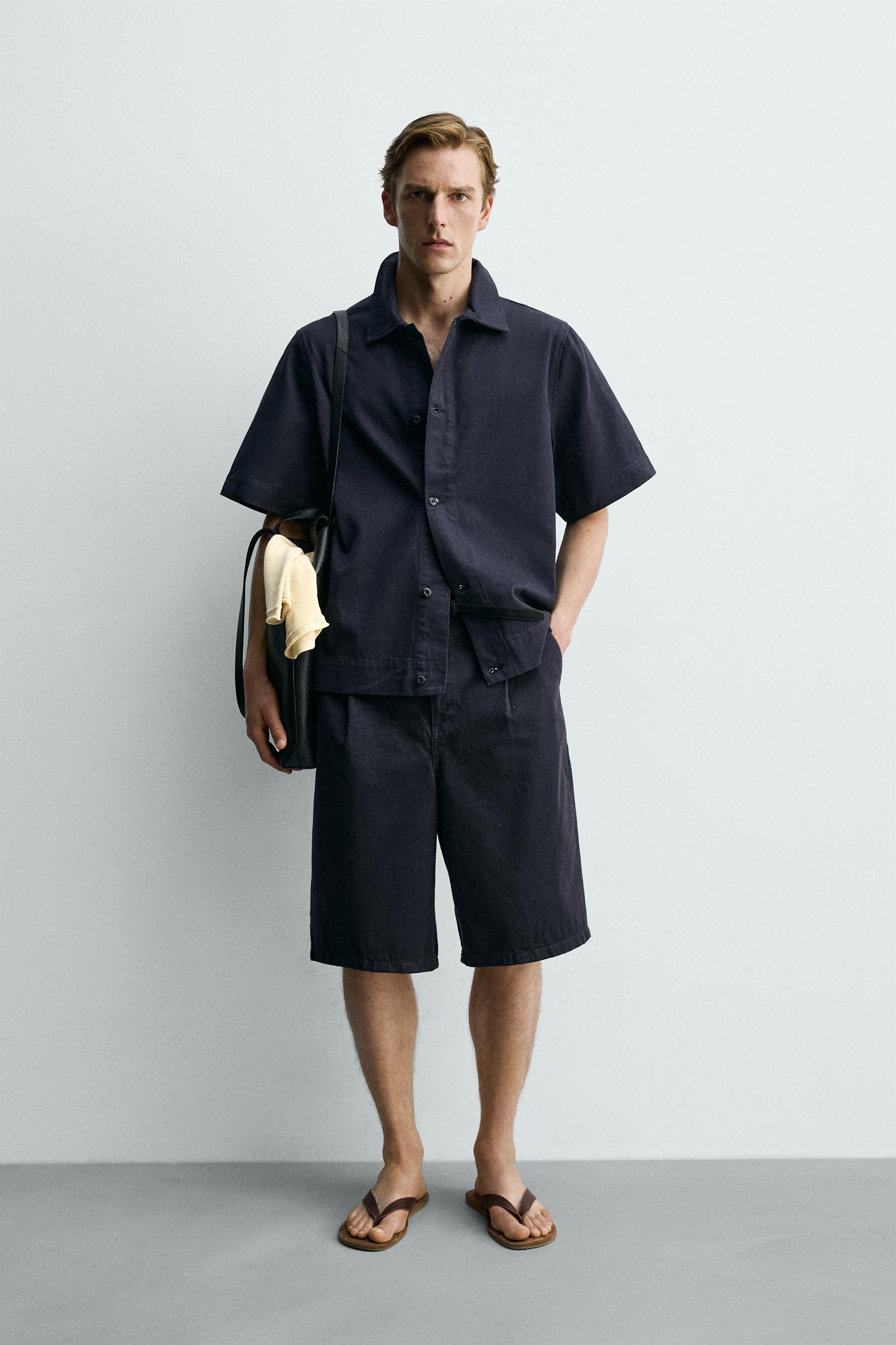 RELAXED FIT DENIM SHIRT