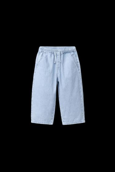 STRIPED JOGGERS - Blue/White by Zara