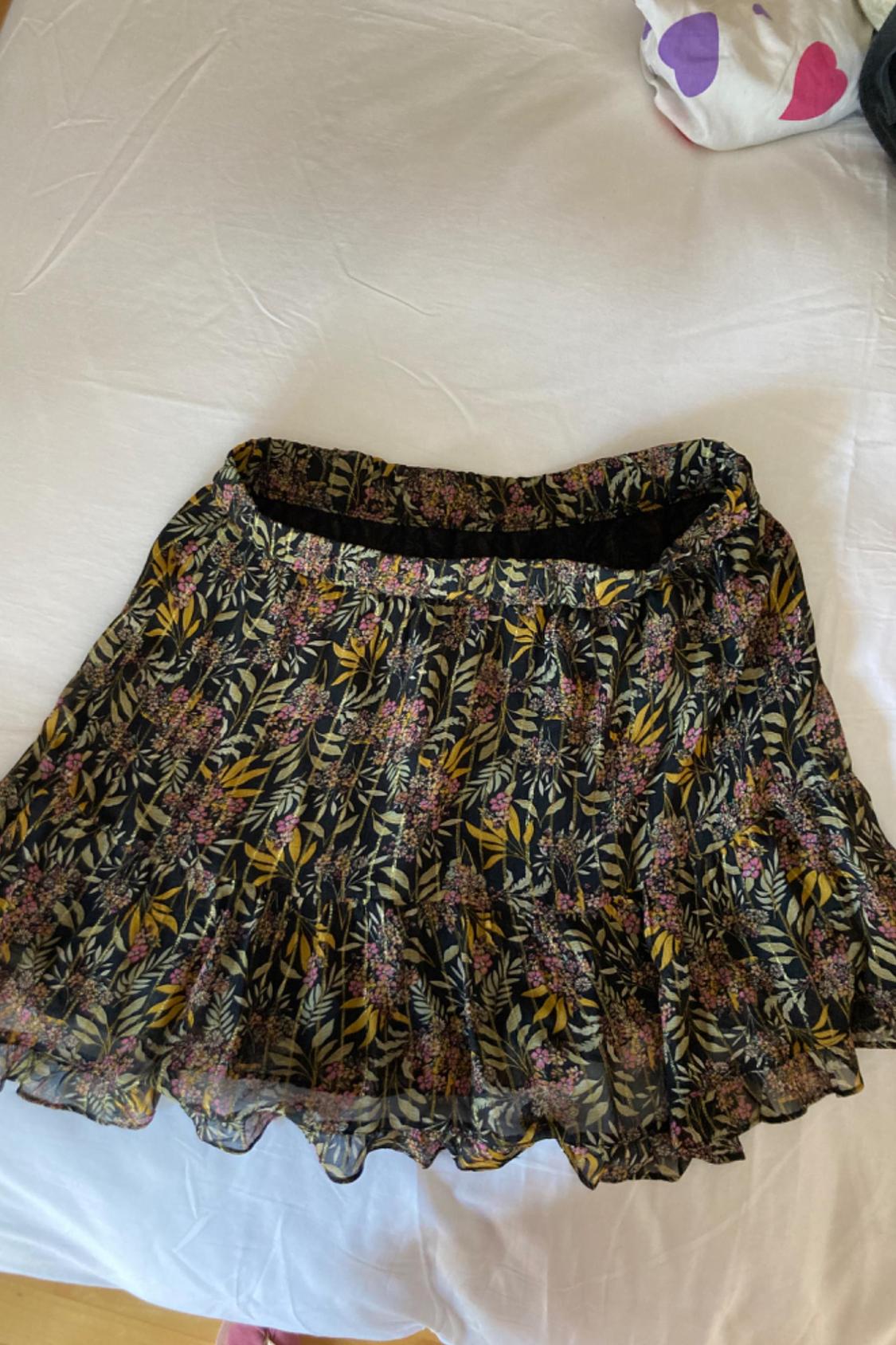 FLORAL PRINT SKIRT - Image 4