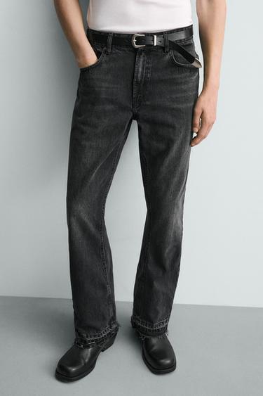 JEAN FLARE FIT - Charbon de Zara - Image 4