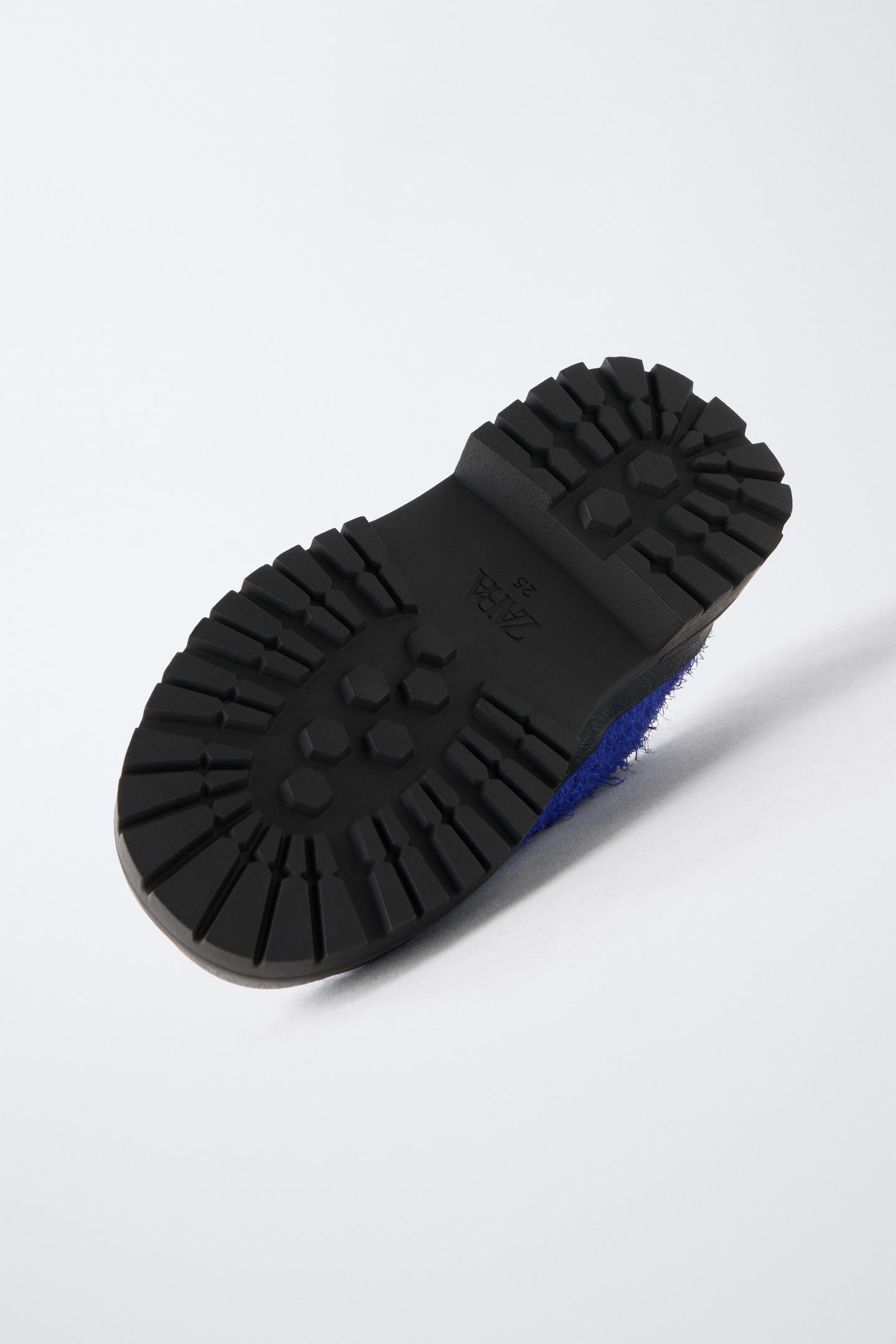 Детские кроссовки Zara Technical Athletic, цвет: Голубоватый — фото 7