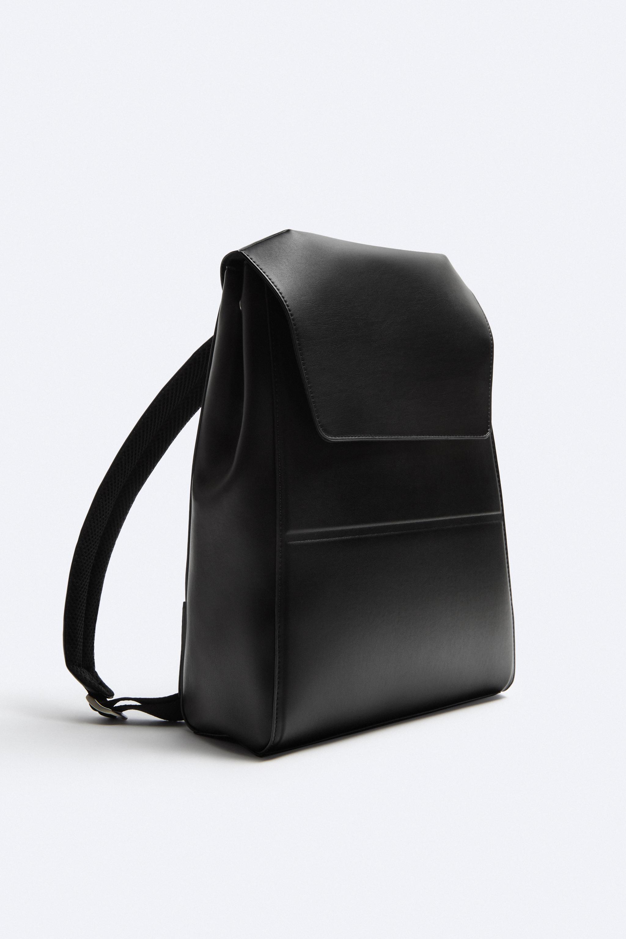 Zara leather backpack Clearance
