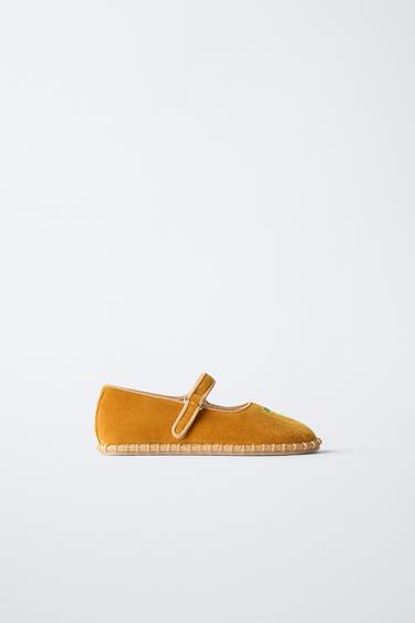 BALLERINES FRUIT - Moutarde de Zara