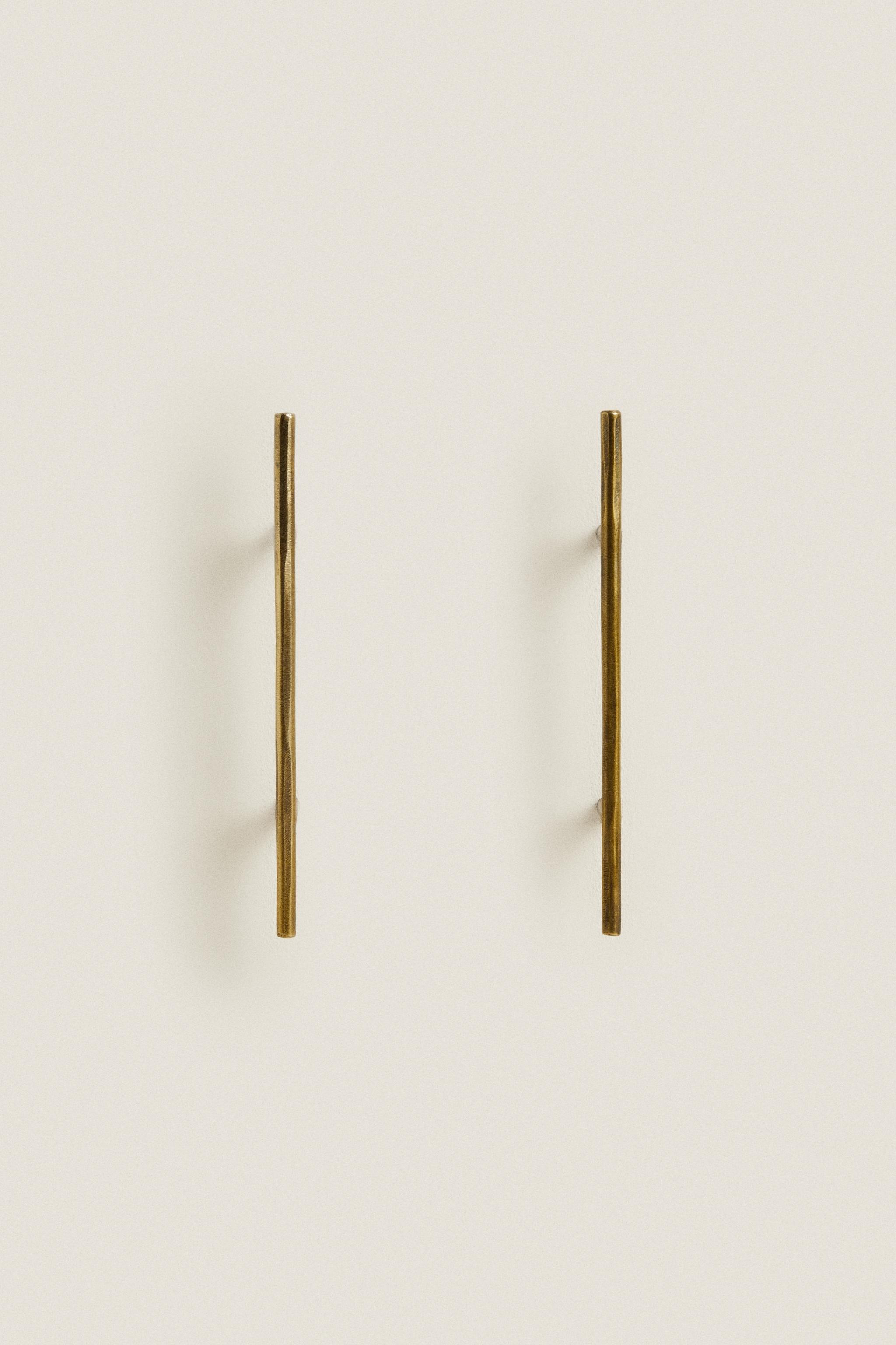 GOLDEN METAL HANDLES PACK (PACK OF 2)