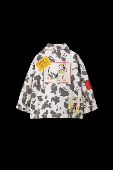 SOBRECAMISA SARGA ESTAMPADA VACA PARCHES TOY STORY © DISNEY PIXAR - Crudo / Negro de Zara