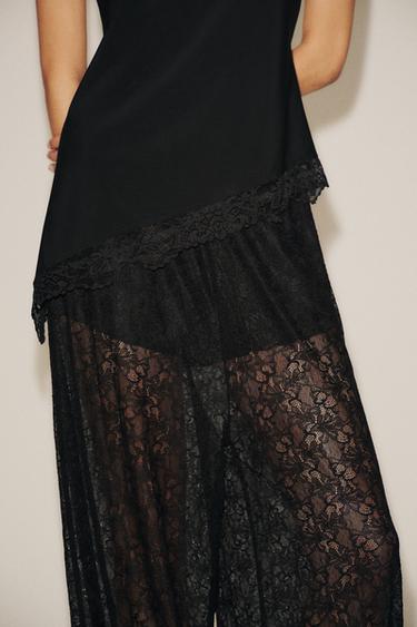 HALTER CAMISOLE TOP - Black by Zara - Image 2