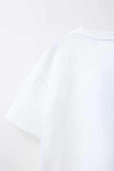 T-SHIRT BRODERIE DONALD DUCK © DISNEY - Blanc de Zara - Image 3