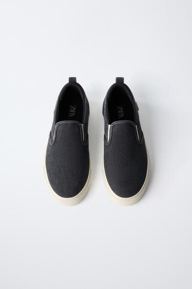 TENNIS EN COTON - Noir de Zara - Image 3