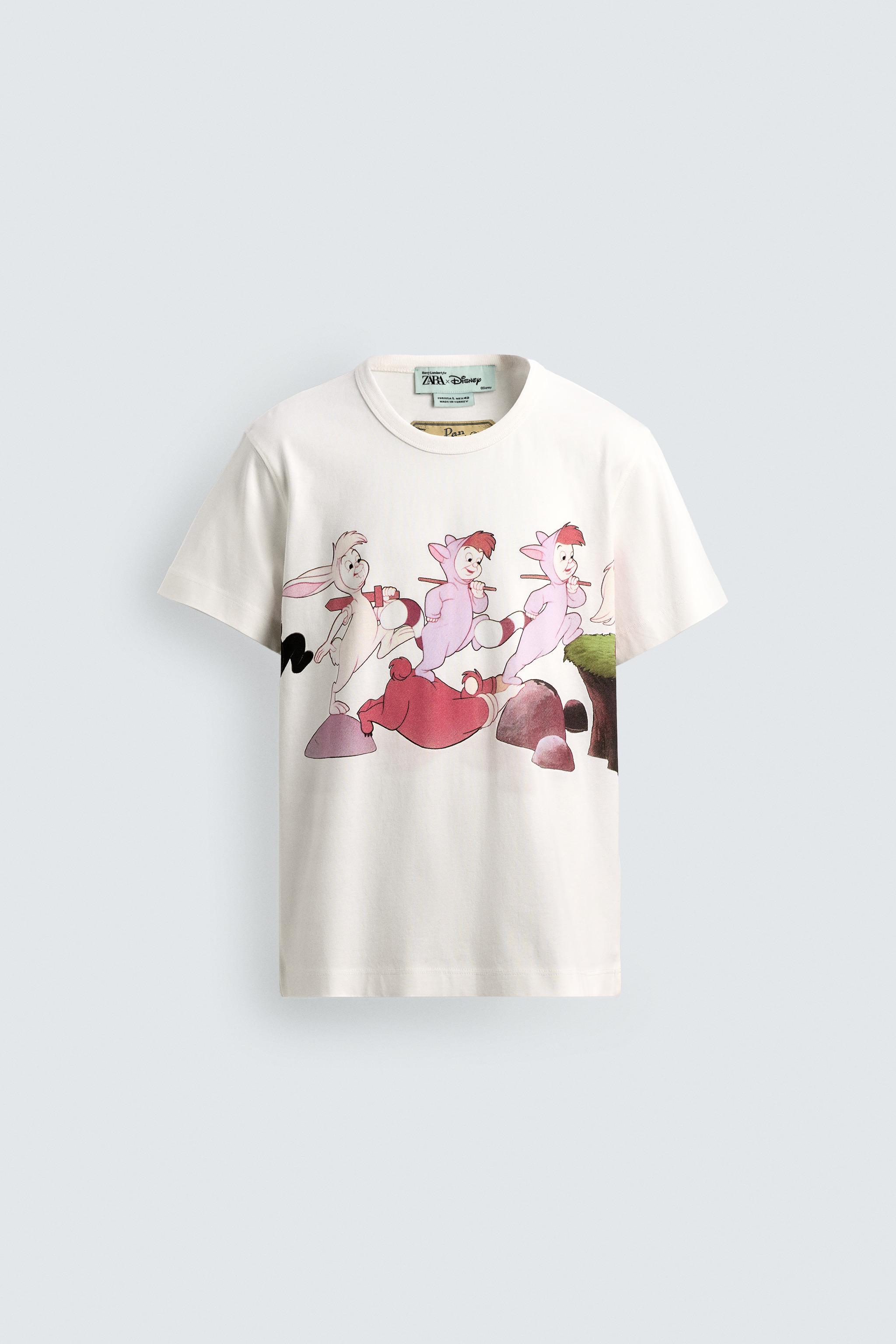 LOST BOYS PETER PAN HARRY LAMBERT FOR ZARA T-SHIRT