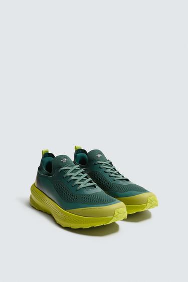 CHAUSSURE DE COURSE - Vert de Zara
