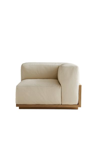 SOFA 02 | RIGHT CORNER MODULE - Ecru by Zara