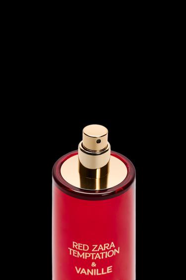 RED ZARA TEMPTATION & VANILLE EXTRAIT DE PARFUM 80ML (2.71 FL. OZ). - TINTED LEATHER by Zara