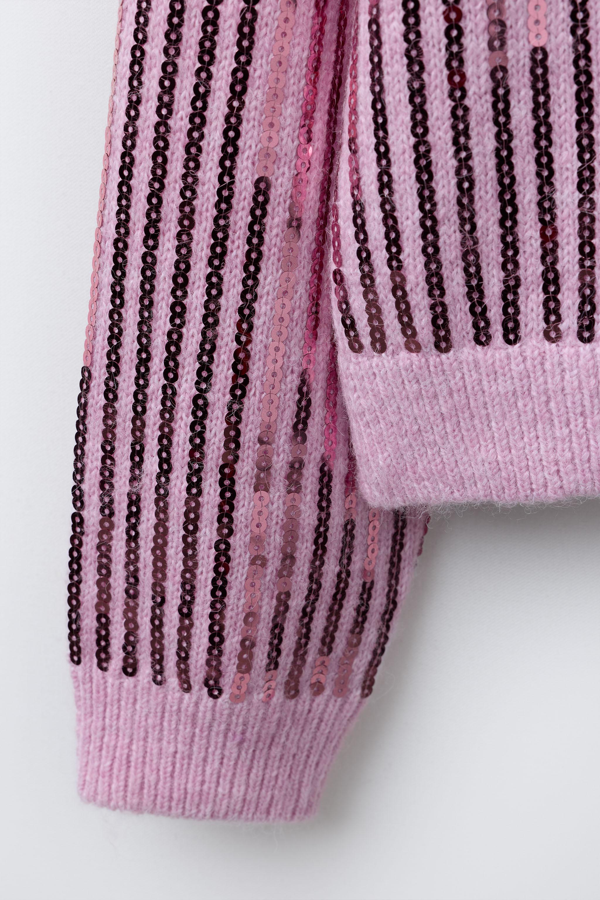 SEQUIN KNIT JUMPER