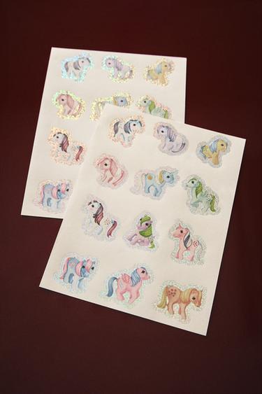 ©2026 HASBRO. MY LITTLE PONY METAL BOX AND STICKERS PACK - Multicoloured by Zara