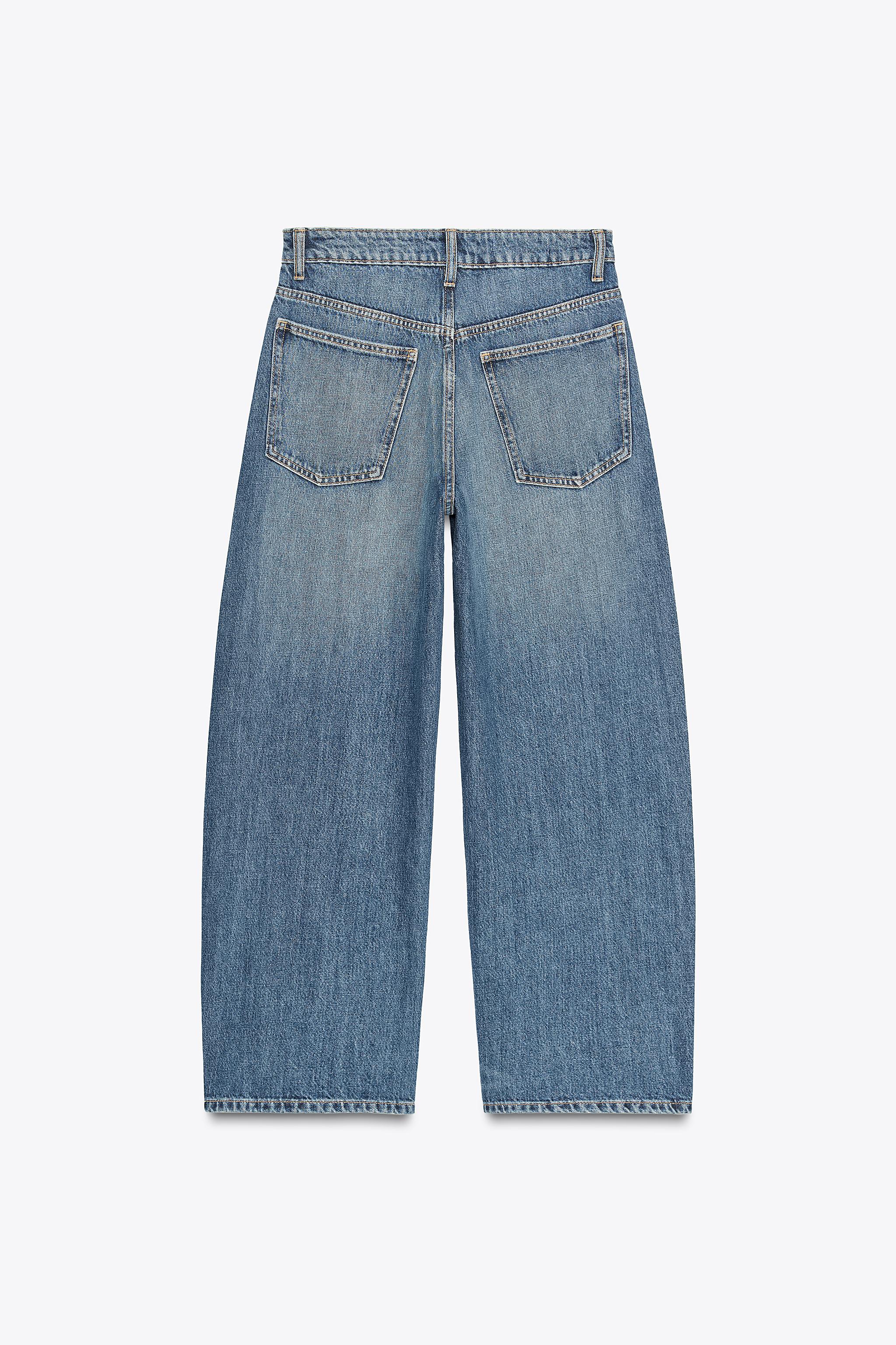 JEANS TRF BAGGY BARREL ORTA BEL - Görsel 7
