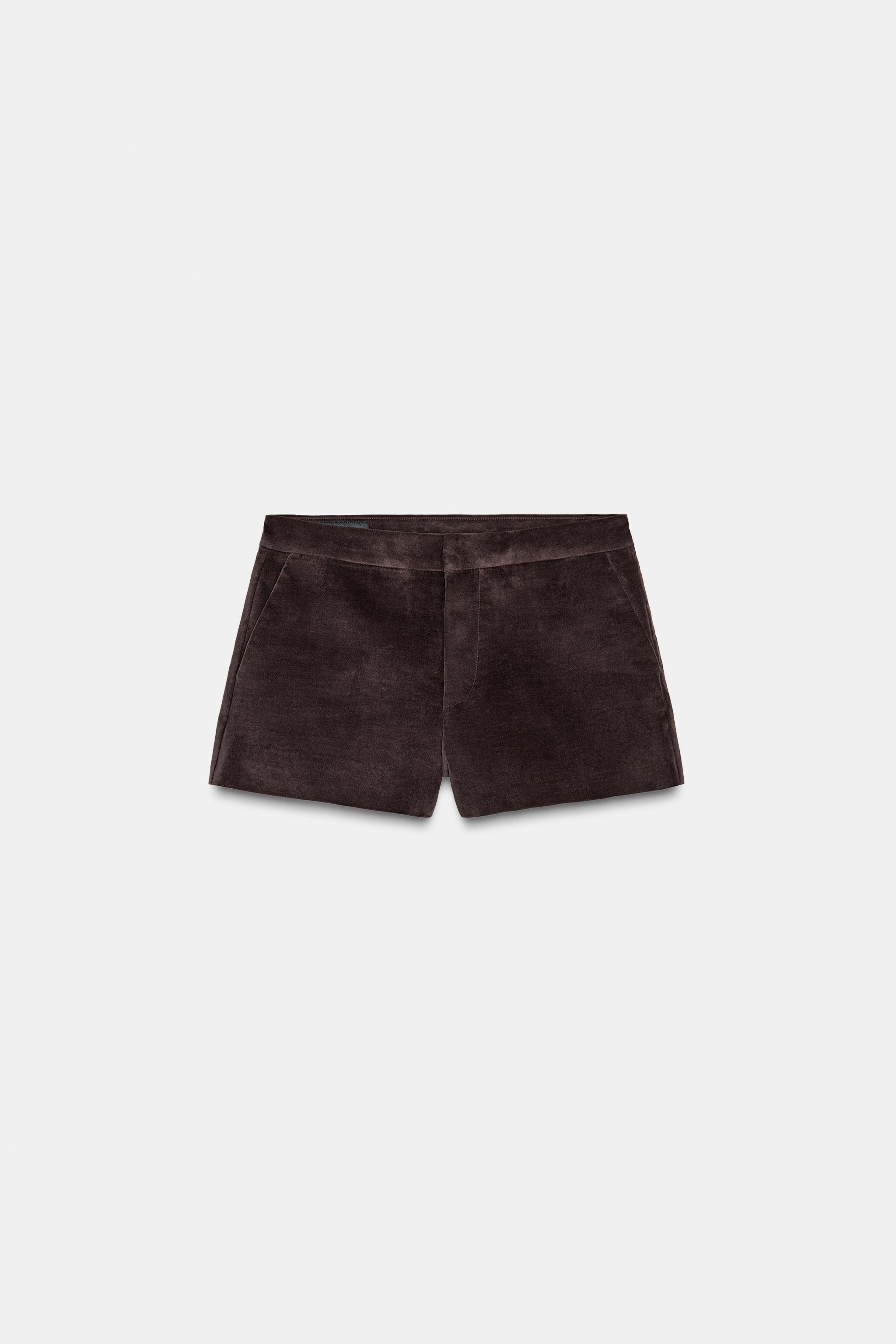 SHORTS VELVET - Gris topo | ZARA Chile